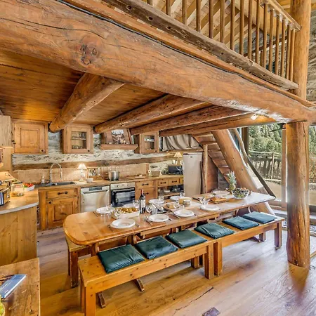 Lo - Au Charme Rustique Pour 12 Personnes Mae-6974 * Tignes